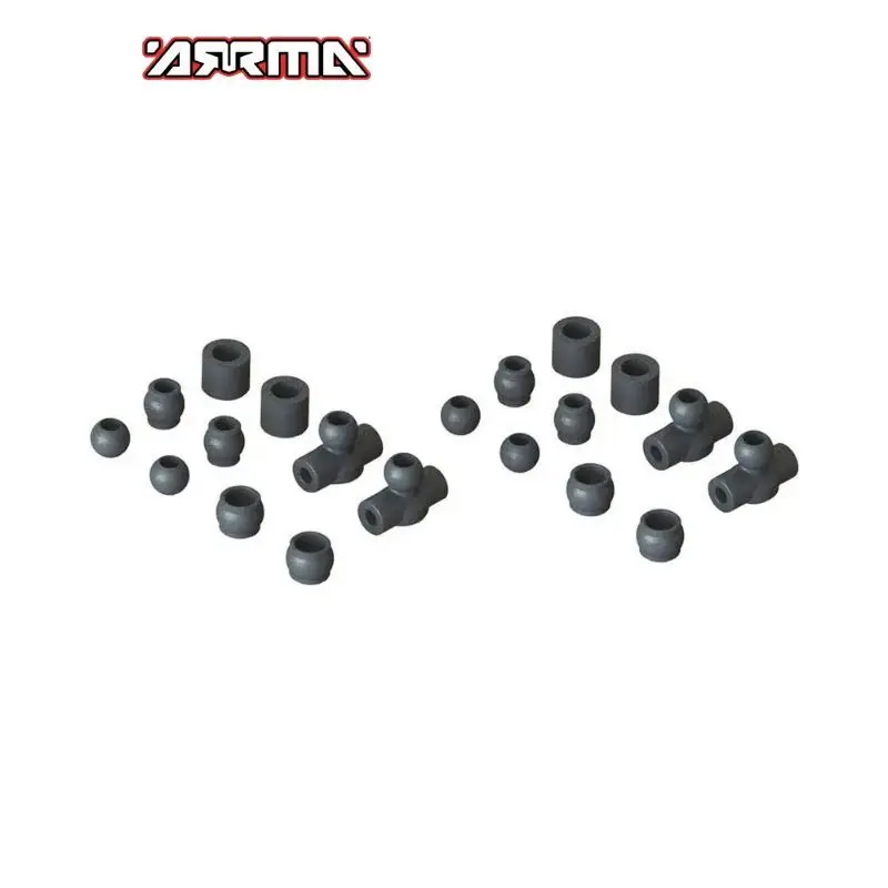 ARRMA ARAC3029 AR330483 Composite Ball Set 6S For BIG ROCK FELONY INFRACTION LIMITLESS MOJAVE KRATON NOTORIOUS OUTCAST TALION