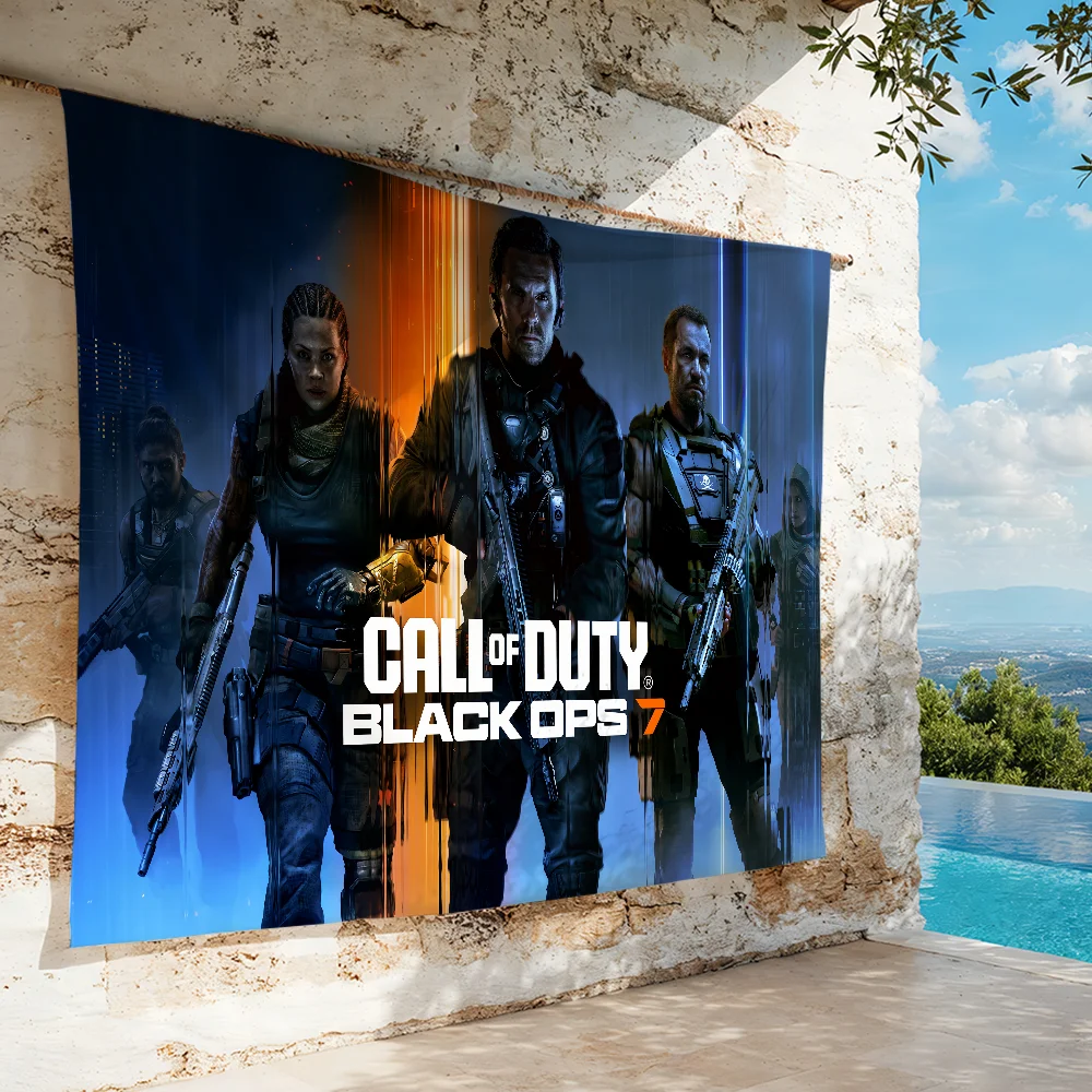 Game C-Call of D-Duty Black O-Ops 7 flag For Living Room Home Dorm Decor Wall Outdoor Camping Party Banner Gifts