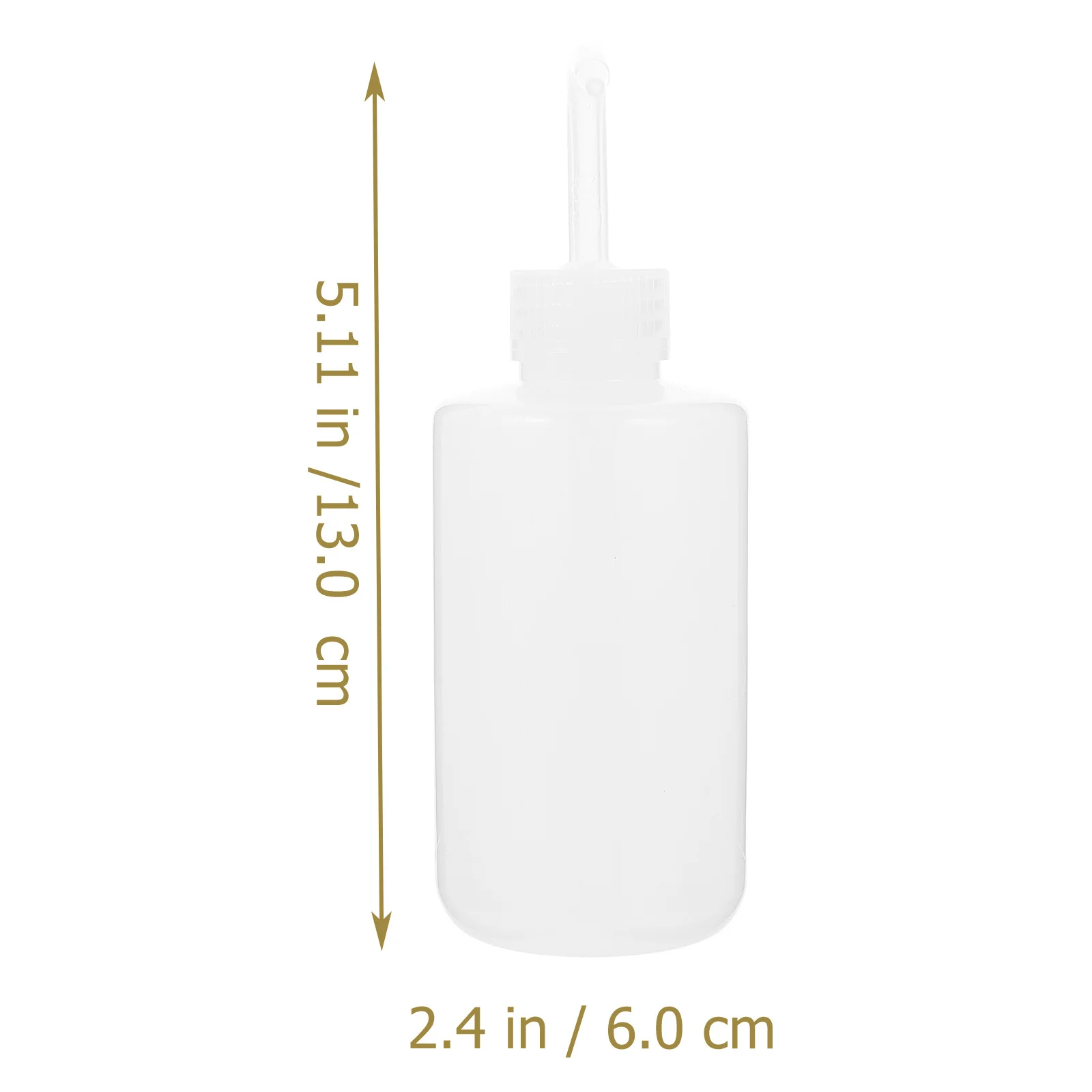 3 قطع من زجاجات الضغط البلاستيكية المقاومة للتسرب، تصميم منحني سهل الضغط، زجاجة غسيل فارغة، تنظيف دقيق للوشم