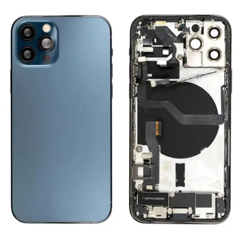 أفضل مبيت خلفي من Ori لهاتف iPhone 12 Pro Max 12 mini مع كابل شحن + ملف شحن لاسلكي NFC + أجزاء مفتاح جانبية لعلبة SIM #5