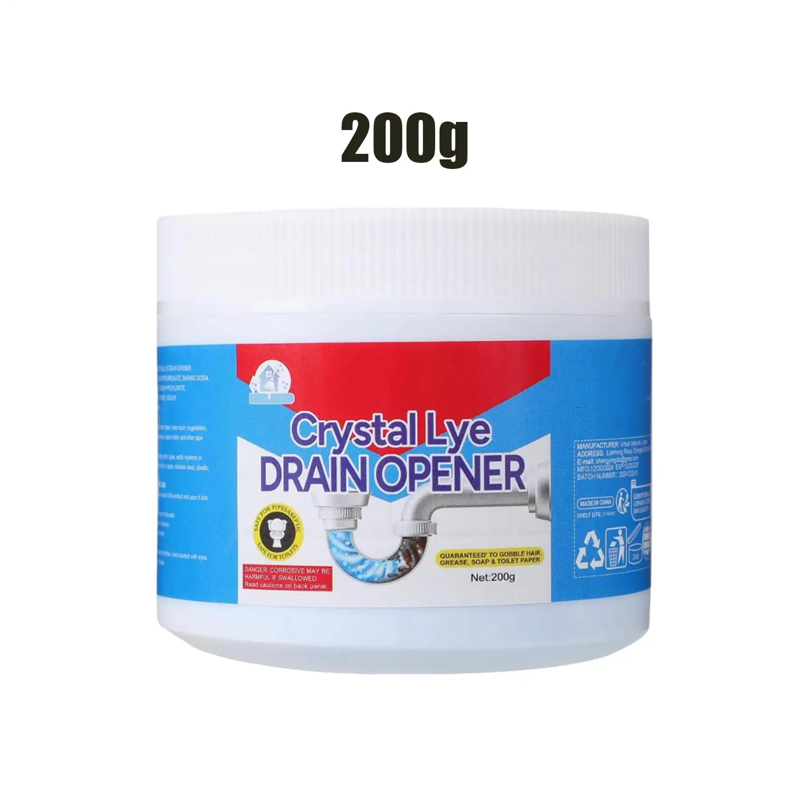 Special Pipe Dredging Agent Powerful Dredging Effective Cleaning Removal Of Odors And Blockages Suitable For Kitchen Sewers view 6