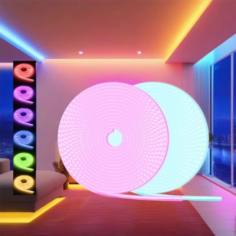 Over WiFi Smartthings Alexa Google Home App Control RGBCW LED Strip Light Controller COB 5m 10m Matter Google