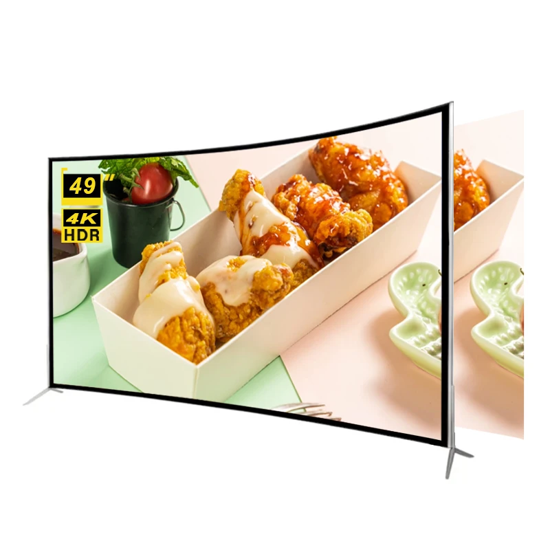 

Advanced Customization STLF ZJW Curved Smart TV 49 Inch 4K Ultra HD LED Smart TV