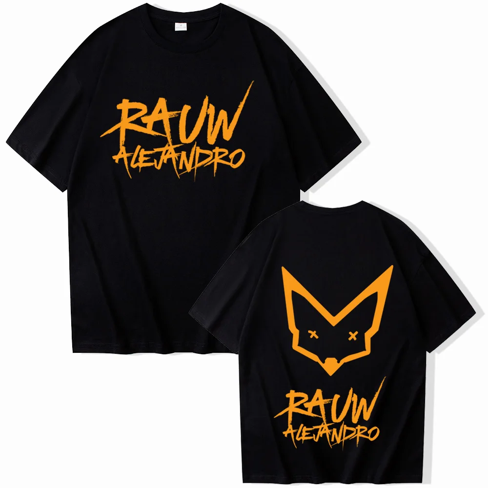 Rauw Alejandro Coca Nuestra T-Shirts Unisex Harajuku O-Neck Short Sleeve Popular Music Shirts Fans Gift