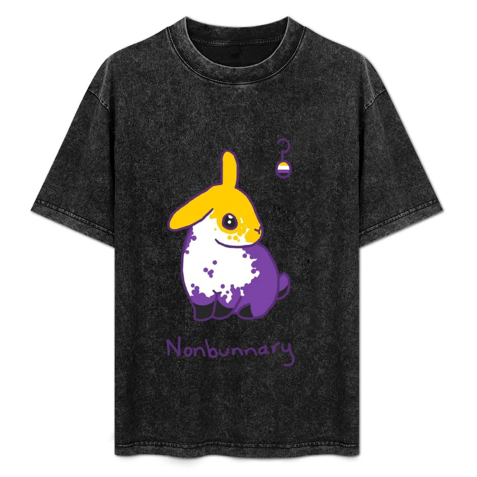 

Original Nonbunnary T-Shirt Plus Size Street Style Tee