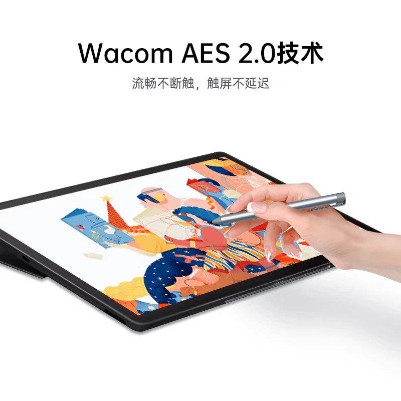 Para enTude V2 Stylus protocolo Wacom AES 2,0 sensor de presión de nivel 4096, borrador de botón