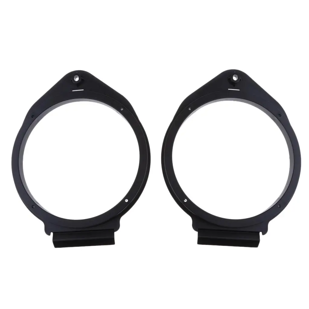 Car Speaker Spacer Ring 6.5 Inch Black Plastic Depth Extender Retrofit Mount for Regal Excelle Lacrosse