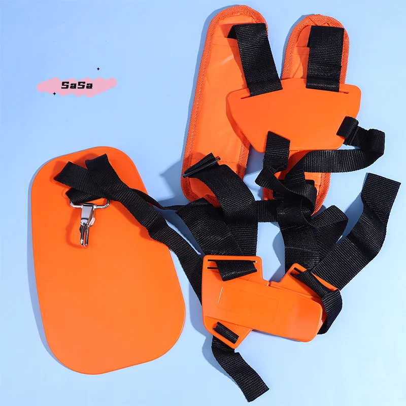 S-1Pc Brush Cutter Shoulder Strap Double Shoulder Nylon Harness Belt For Trimmer Lawn Mower Brush Cutter Garden Pruner