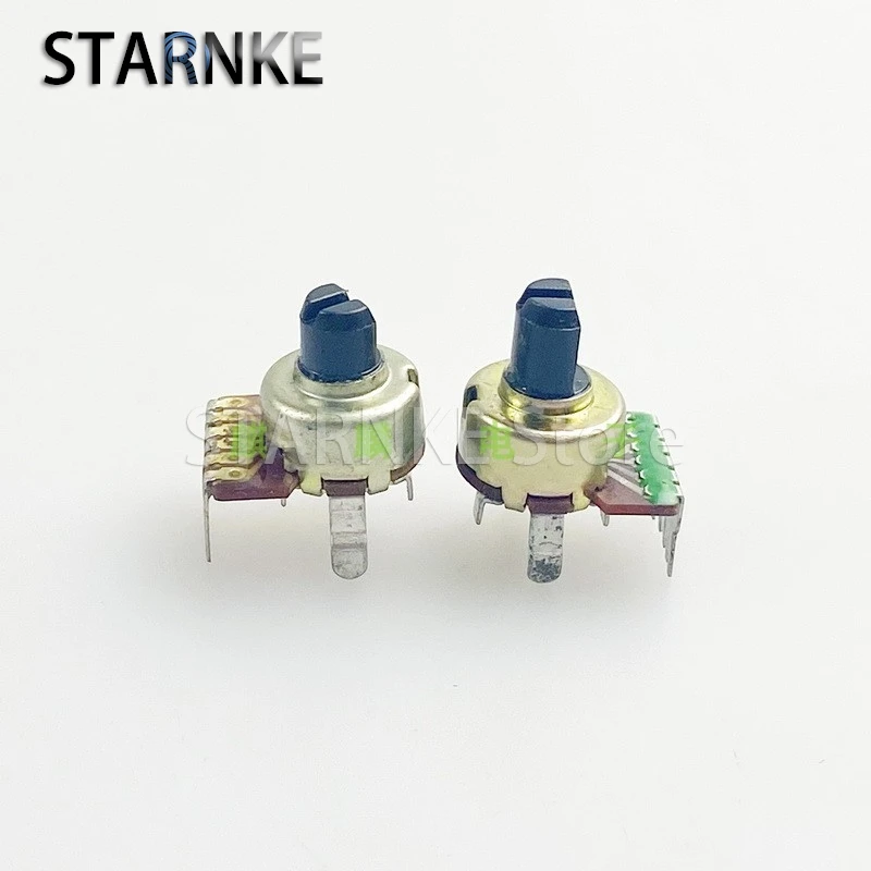 2PCS R121 Type CD Player Speaker Radio DVD Adjustment Amplifier Volume Potentiometer Single Row 6 Feet A50K B50K