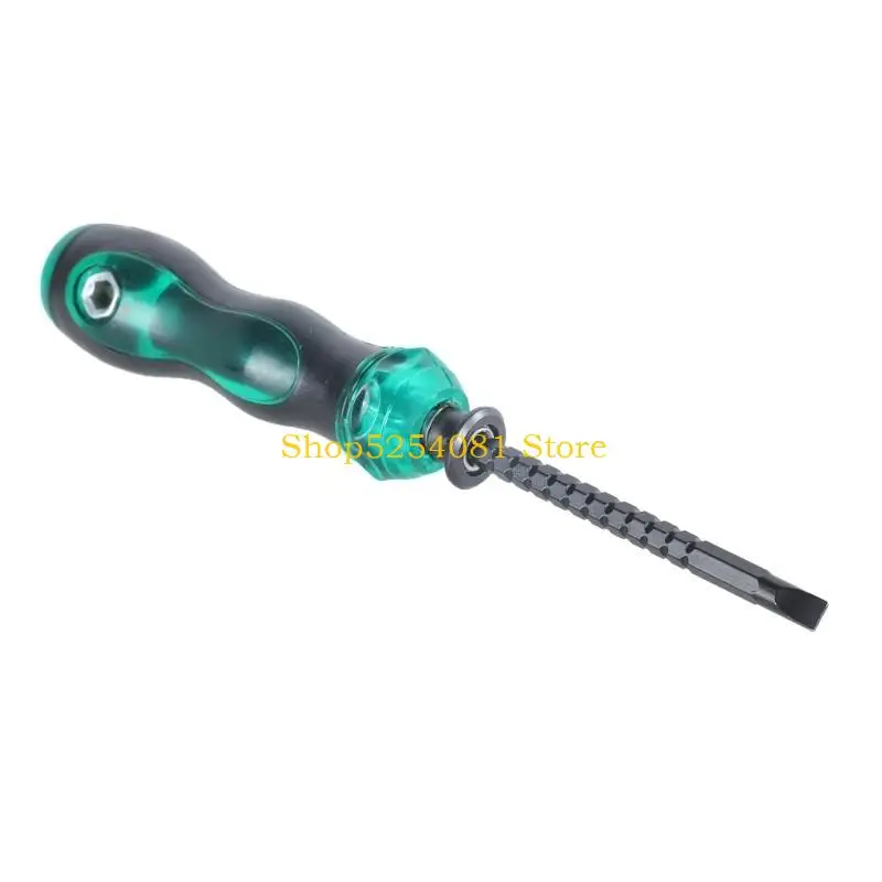 AXYC Adjustable Telescopic Double Purpose Ratcheting Screwdriver Slotted Crossing Screwdriver Screw Driver Bit Repair Hand Tool