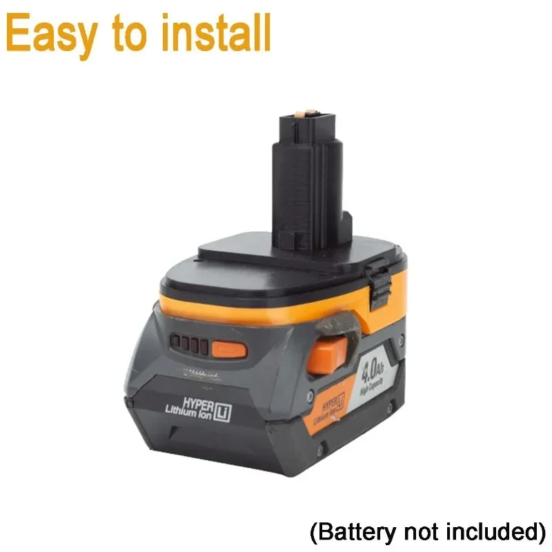 Imagem -04 - Conversor Adaptador de Bateria para Dewalt Ferramentas sem Fio Funciona com Ridgid Aeg 18v Xrp Ferramentas Não Incluídas e Bateria