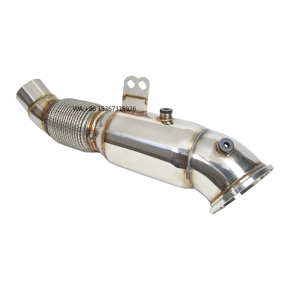 

Uprade Downpipe Supra Downpipe Exhaust Test Pipe Removable