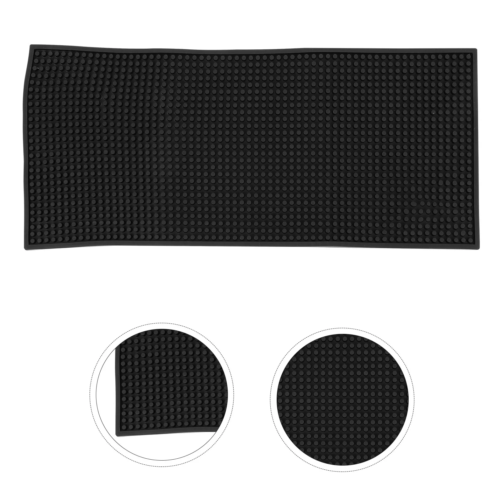 

Salon Hairdresser Non-Skid Pad Silicone Heat Resistant Organizer Mat For Curling Iron Barbershop Tools Storage Work Station Mat