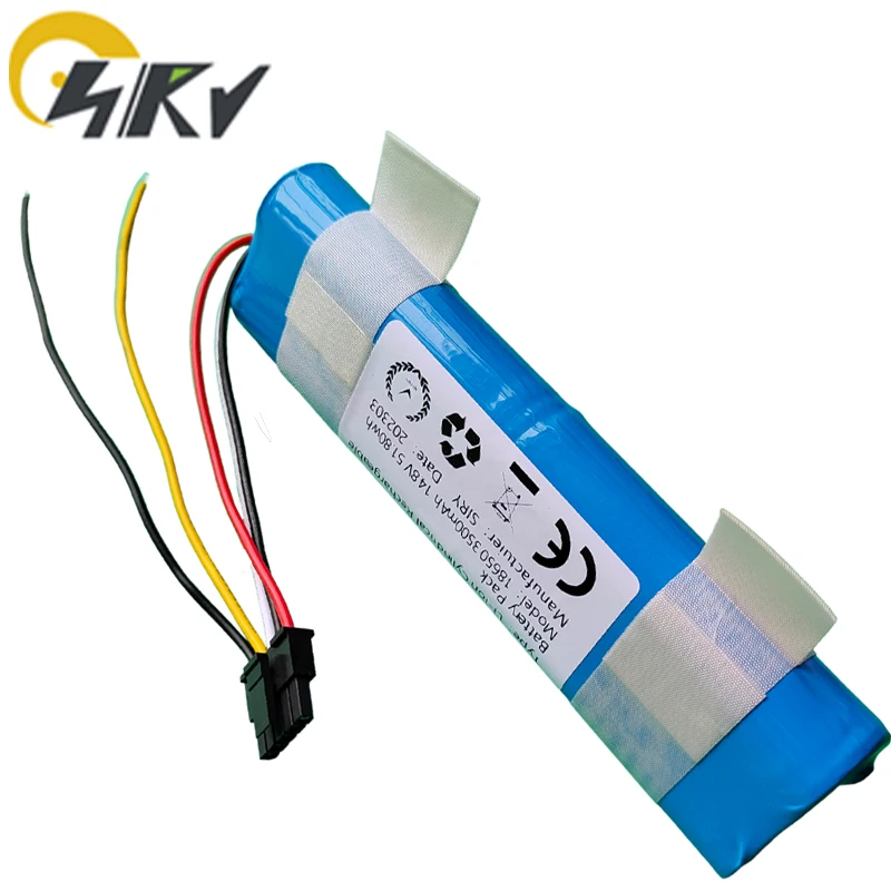 Imagem -04 - Robô Aspirador de pó 3500mah Bateria Recarregável para Cocotec Conga 14.4v Tf-g85 Haier Hsd-t525h T75 3090 3091 1690 1890 2090