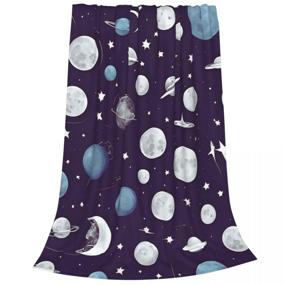 Galactic Witching Hour Of Full Moons And Shooting Stars Blankets Fleece Sofa Throw Blankets For Outdoor Throws Bedspread Quilt