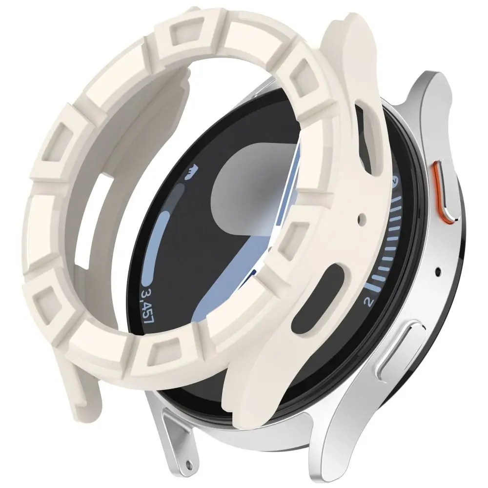 New TPU Protective Case Anti-Scratch Hollow Frame Bumper 40/44MM Edge Shell for Samsung Galaxy Watch 7 Smart Watch Accessories