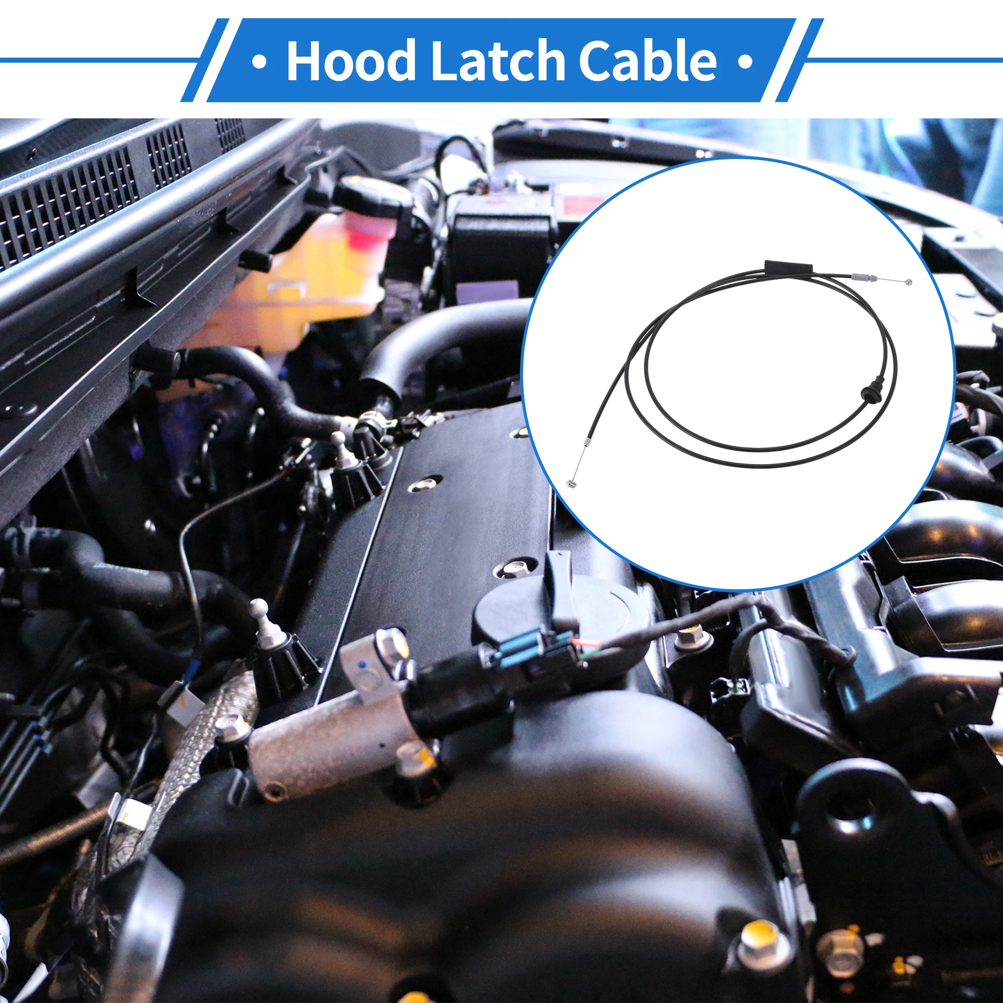 

UXCELL Hood Release Cable No.5363002360 Hood Latch Cable for Toyota Corolla 2014-2019