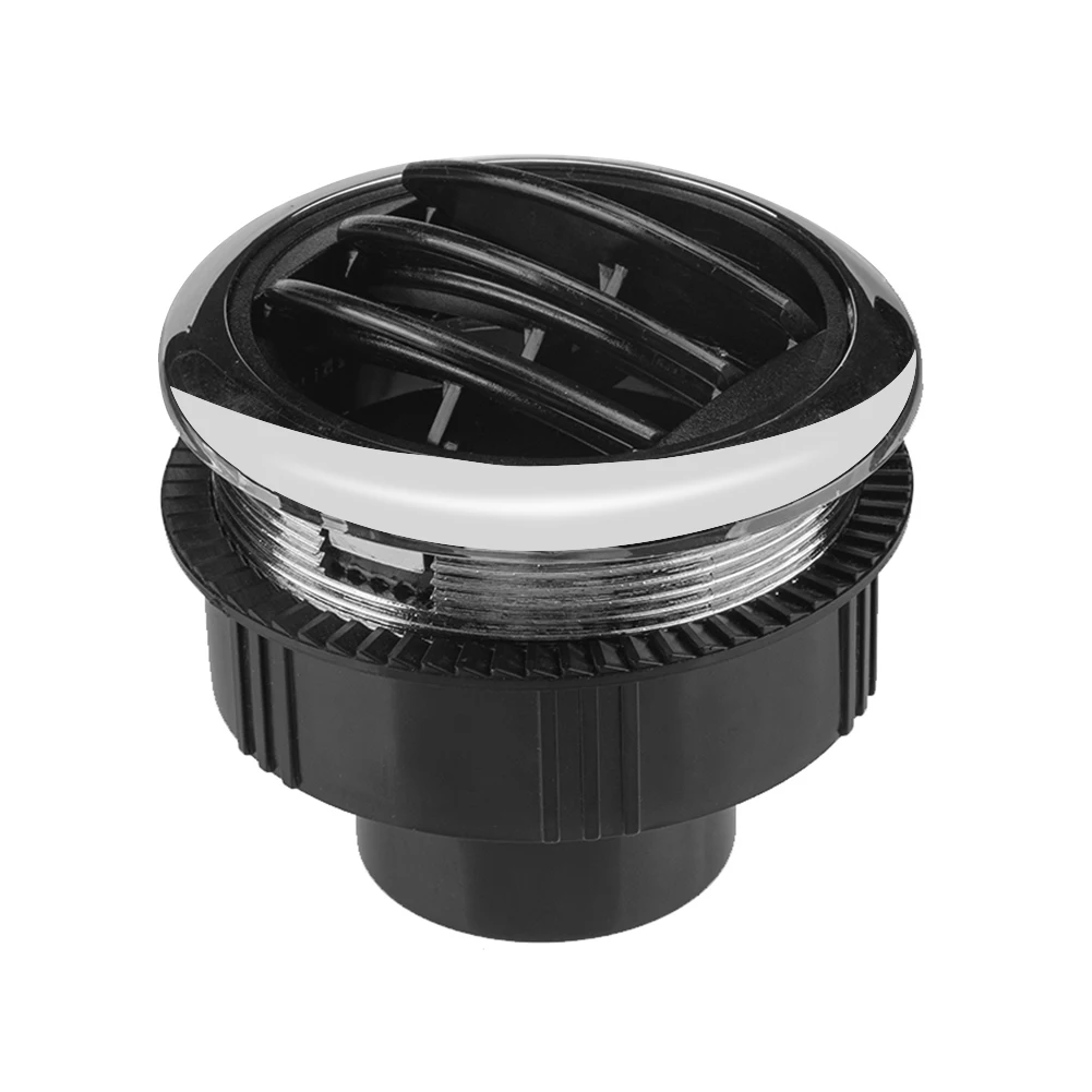 

2.95 inch A/C Air Vents Universal Air Conditioning Outlets with Chrome Outdoor Personal Car Decoration for RV Bus