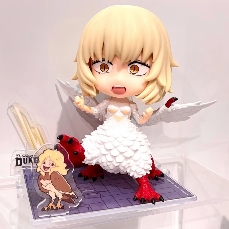 

Delicious In Dungeon Falin Touden Q Version Dragon Shape Anime Action Collectible Figure Model Kawaii Desktop Decor Holiday Gift