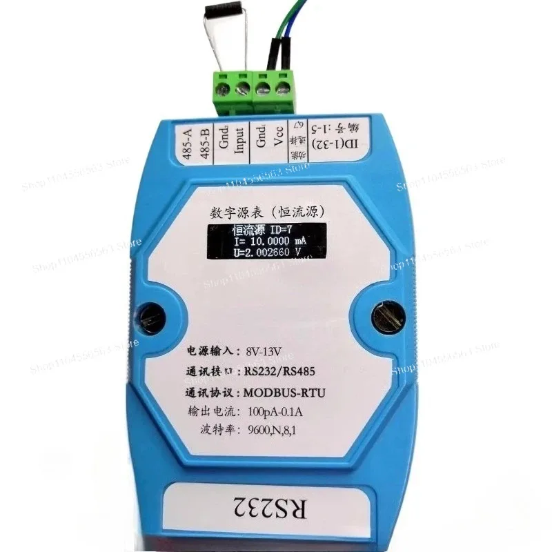 D23-DC Programmable High-Precision Constant Current Source – 10nA-0.1A, RS485 Serial Interface, IV Curve Scanning