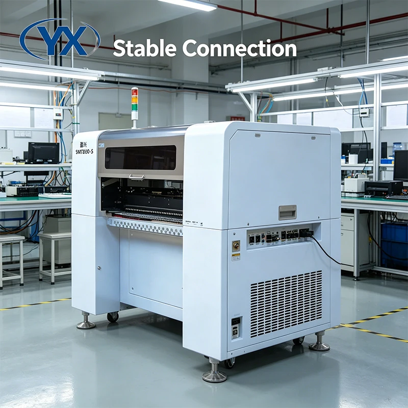Stock in Russia SMT880-S Full-automatic with Servo Moto Three-stage Track Visual Position Placement Machine With 96 Feeders