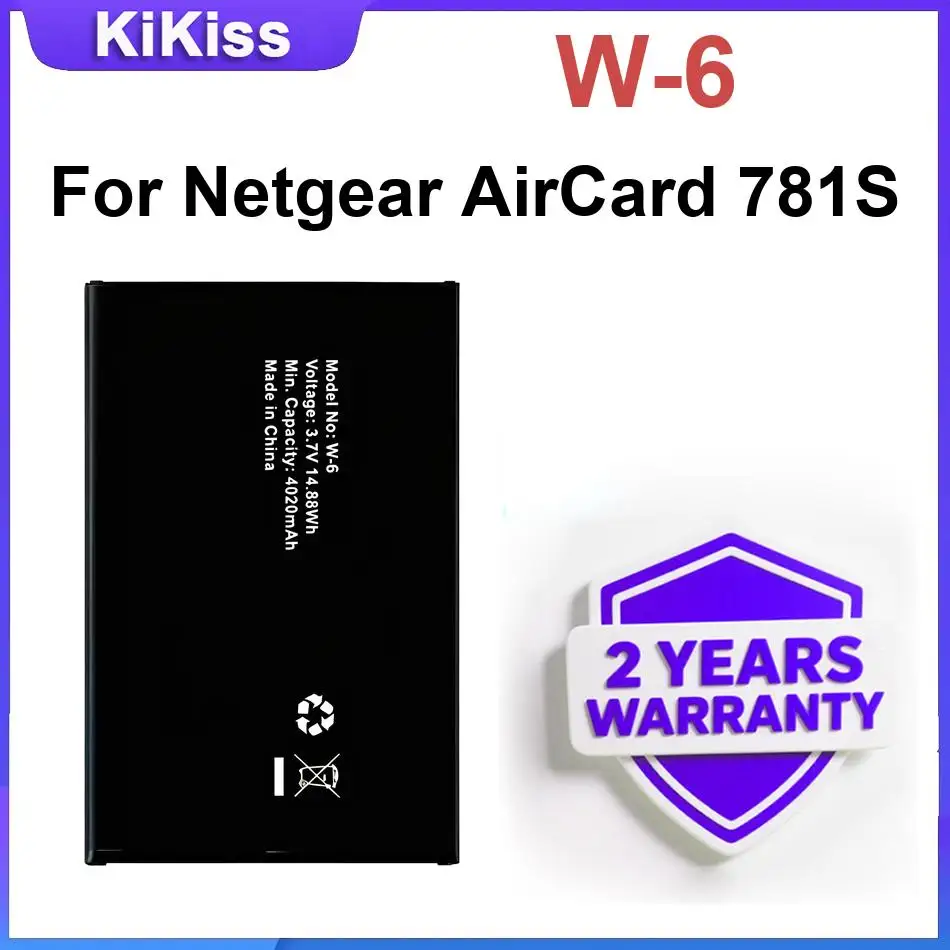Battery For Netgear Sierra AirCard 781S,W-6 Replacement Batteries