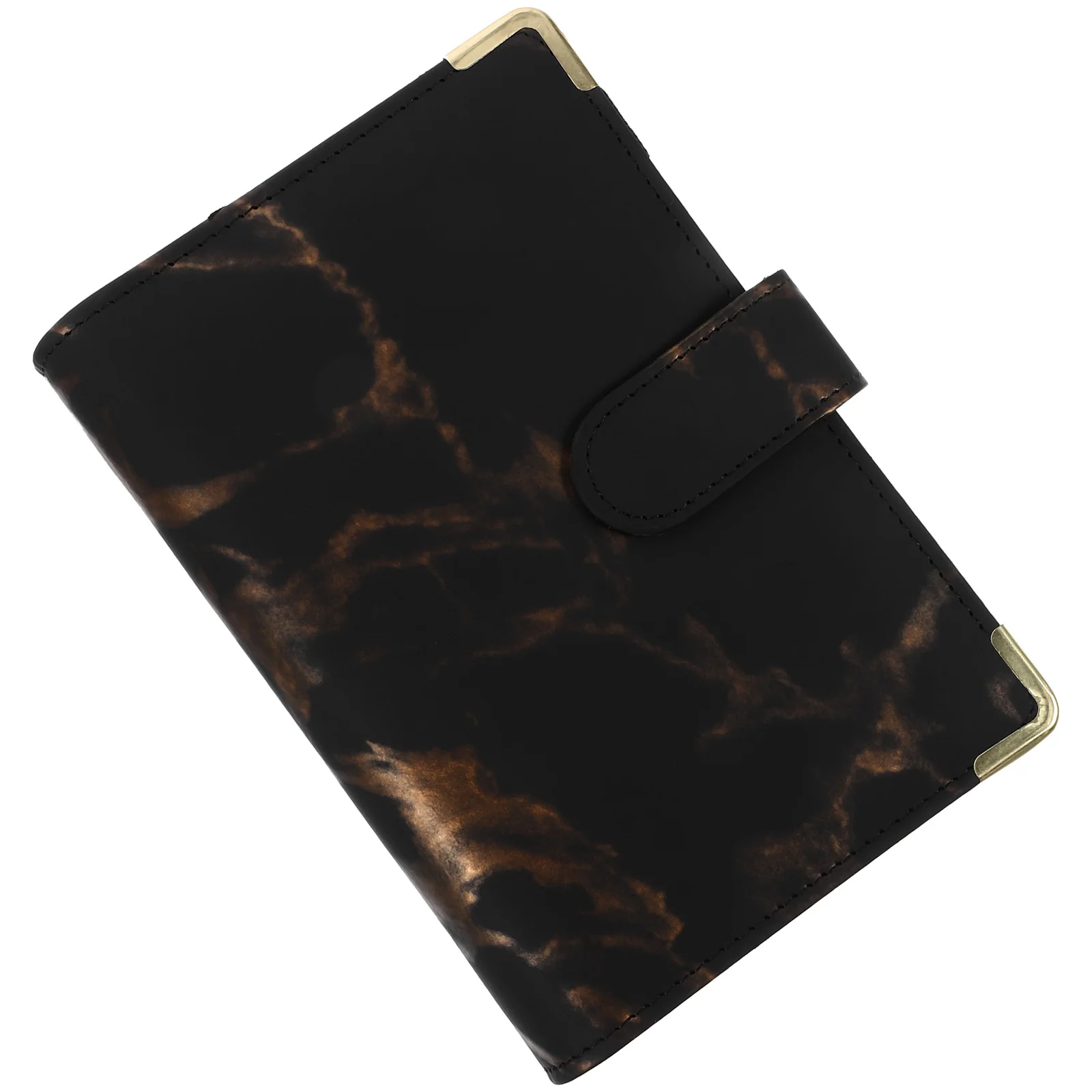 6-Ring Binder Cover A6 Notebook Cover Budget Planner Shell Exquisite Gift Protective Notepad Decorative Accessory