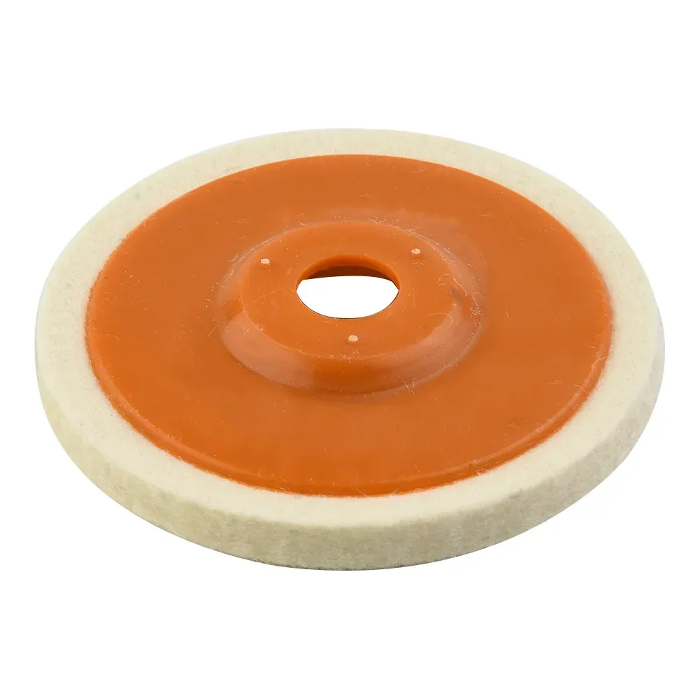 1Pc Polishing Wheel Buffing Angle Wheel Polishing Disc Grinding Wheel Wool 4In Spare Tools For Polishing Grinding