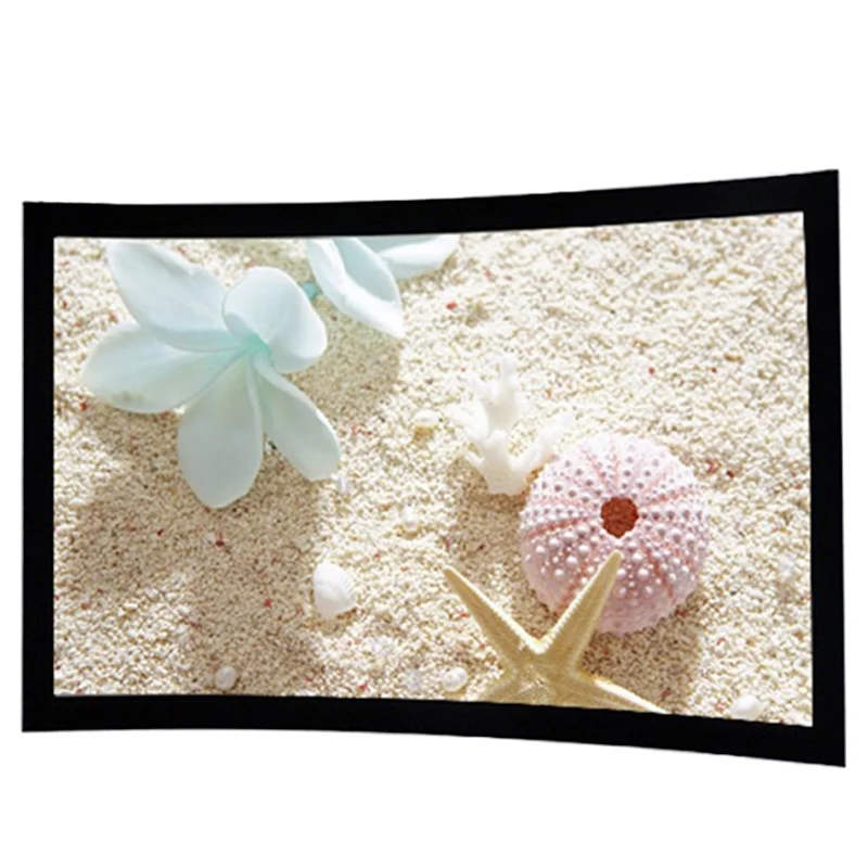 

4K Acoustically Transparent Fabric Seamless Splicing Projection Screen For 2.0-3.0 Cinema Enhanced Gain Performance