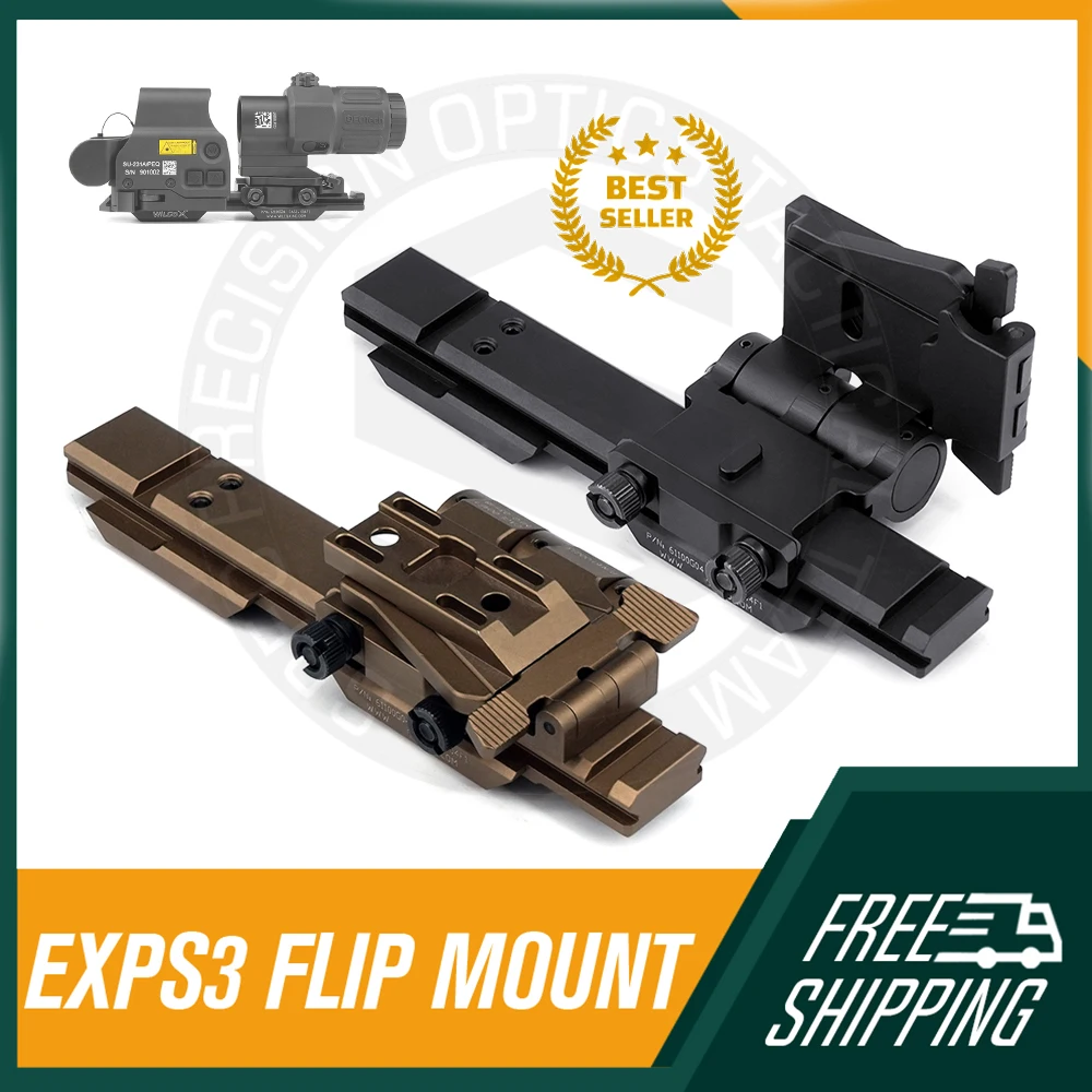 SPECPRECISION Flip Mount Riser System Side Flip Sets CNC Metal 0.41