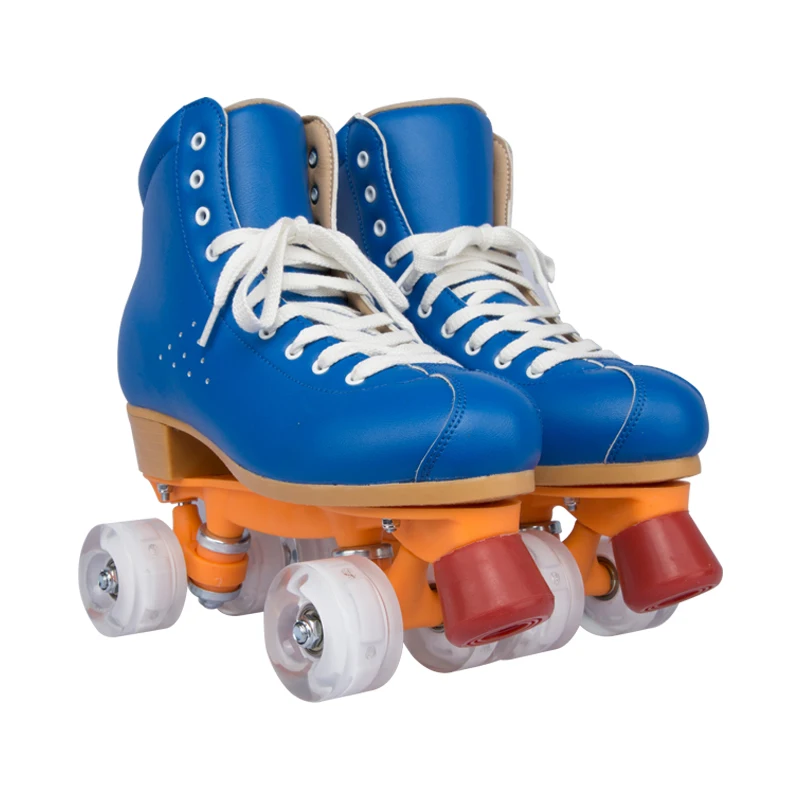أزياء ذات نوعية جيدة عالية الجودة 4 عجلات تأجير Rink المهنية رباعية الأسطوانة سكيت #4