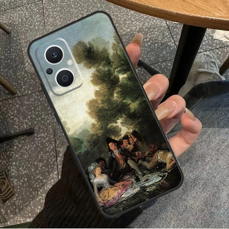 Francisco Goya Paintings Case For OPPO Reno 8 7 6 5 4 Lite 2Z 4Z 5Z 8T 10 OPPO Find X5 X6 Pro X2 Lite X3 Neo Cover