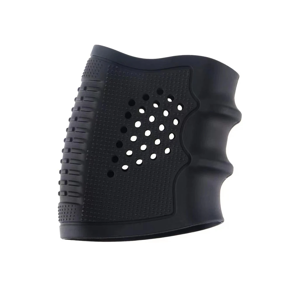 Tactical Pistol Holster Rubber Grip Glove Sleeve Anti-Slip Protect Cover Anti-slip Cover Suitables Airsoft Hunting Accessories view 3