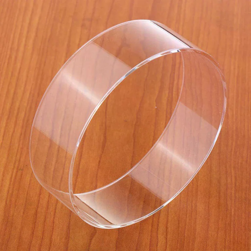 Transparent circular display stand bracket acrylic ball stand, suitable for football, basketball, rugby