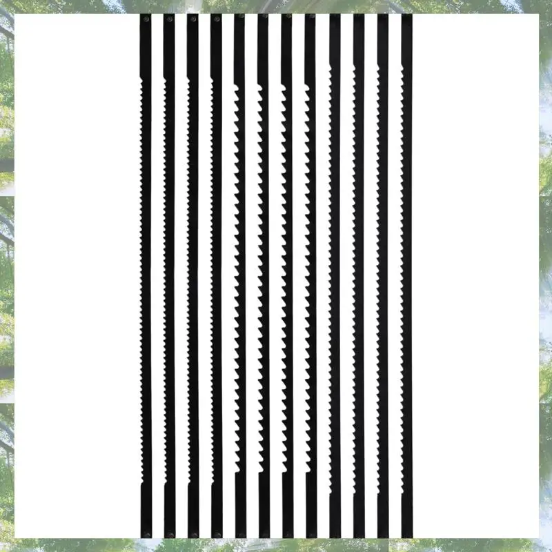 프리미엄-5인치 스크롤 톱날 36팩 모든 기계에 호환 가능 5인치 필요. 핀 엔드 스크롤 톱 - 10 TPI, 15 TPI, 18 TPI