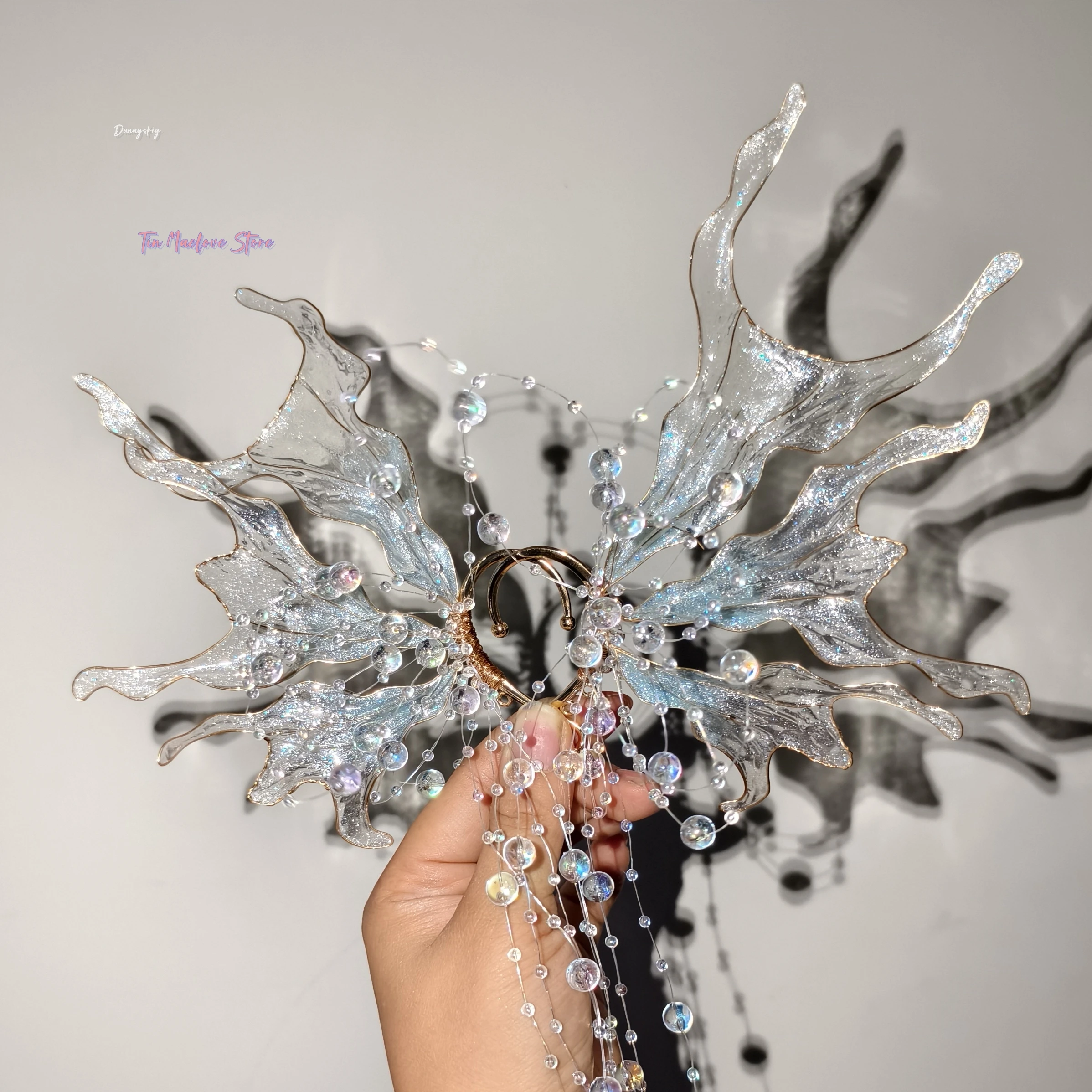 

Love And Deepspace Rafayel Cosplay Prop Lemurian Sea God Cosplay Handmade Ear Game Tears Of Romirro Mermaid Ear Prop Hallowmas