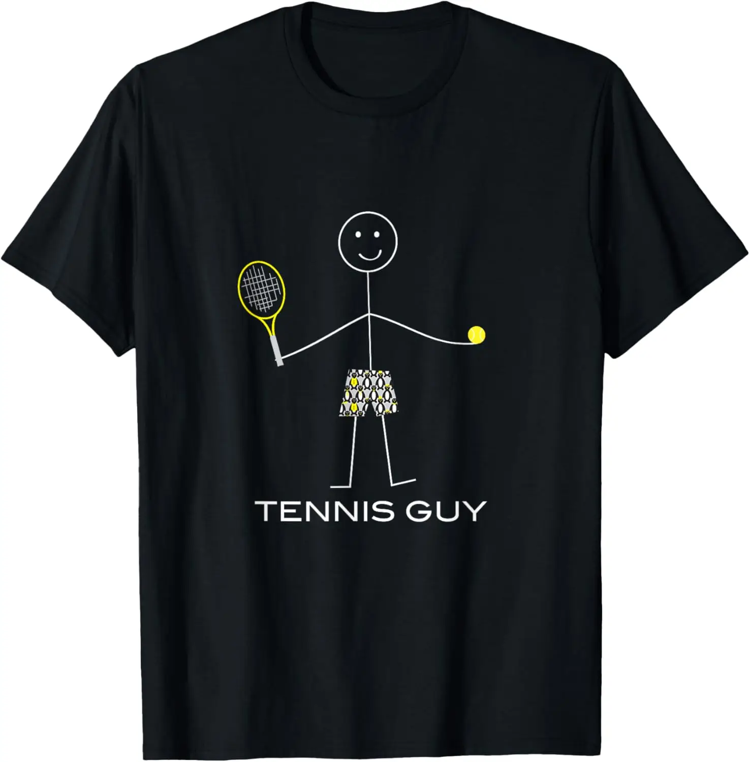 

Funny Tennis Design for Men, Boy Tennis Player T-Shirt