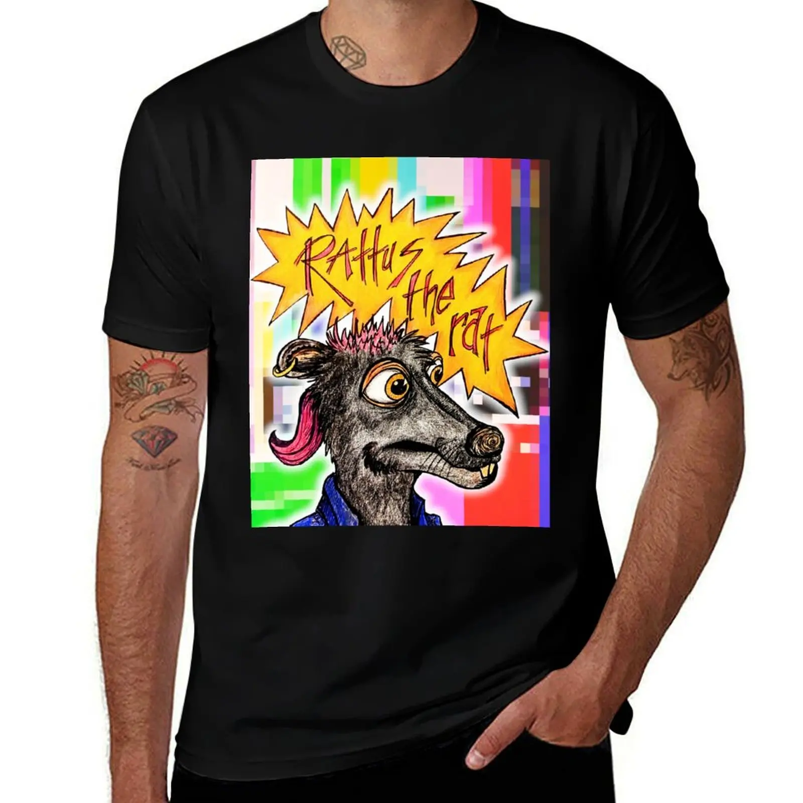 

The Ferals - Rattus T-Shirt funny t shirts cotton t shirt for man T-Shirt