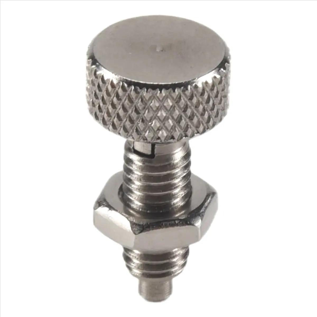 DT38 Hand Retractable Spring Plunger with Knurled Handle Stainless Steel Lock-Out M6 Type Release Pins for Rolling Toolbox A