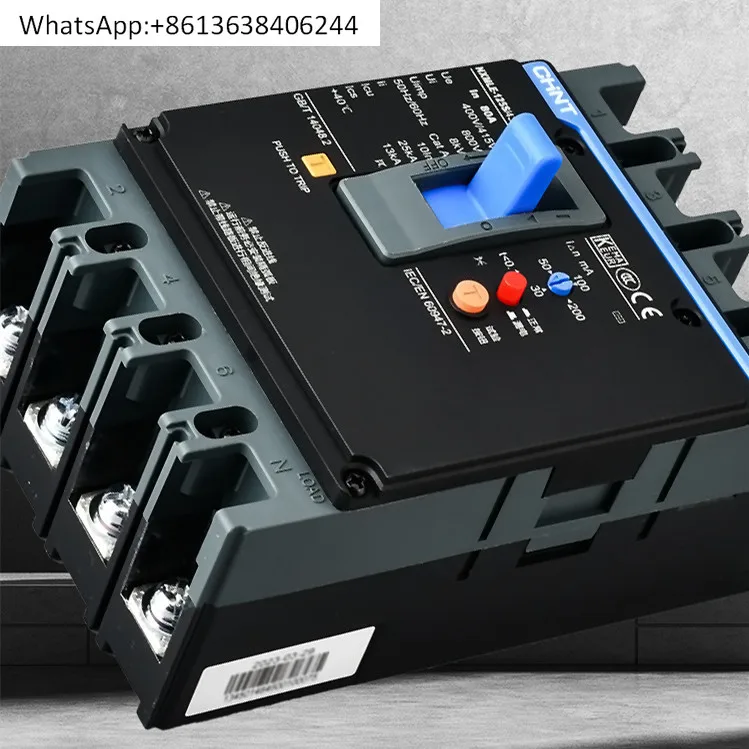 

Защита от утечки Chint Kunlun, защита от утечки, автоматический выключатель в литом корпусе NXMLE100A125A160A250A400A