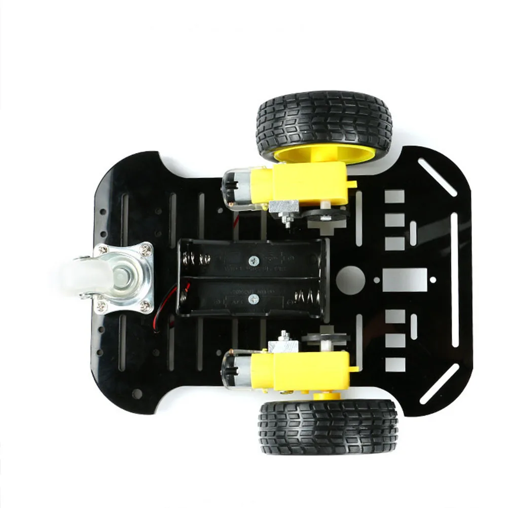 1 Juego de Motor de engranaje de doble eje reductor de CC de 3-6V para Robot Diy, equipo Medicinal, Motorreductor