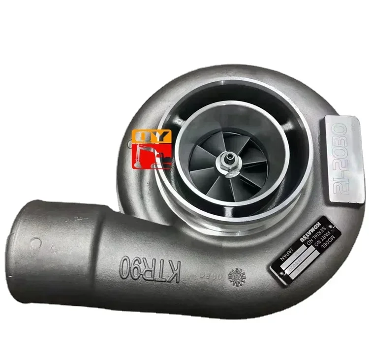Детали двигателя SAA6D125E-3 PC450-8 Экскаватор KTR90 Turbo 6506215020 6506-21-5020 Турбокомпрессор