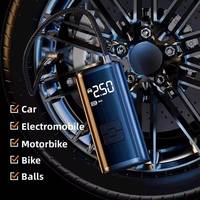 8000Mah Wireless Wired Portable Air Compressor 12V 150PSI Electric Tire Inflator Pump For Car Motorcycle Balls
