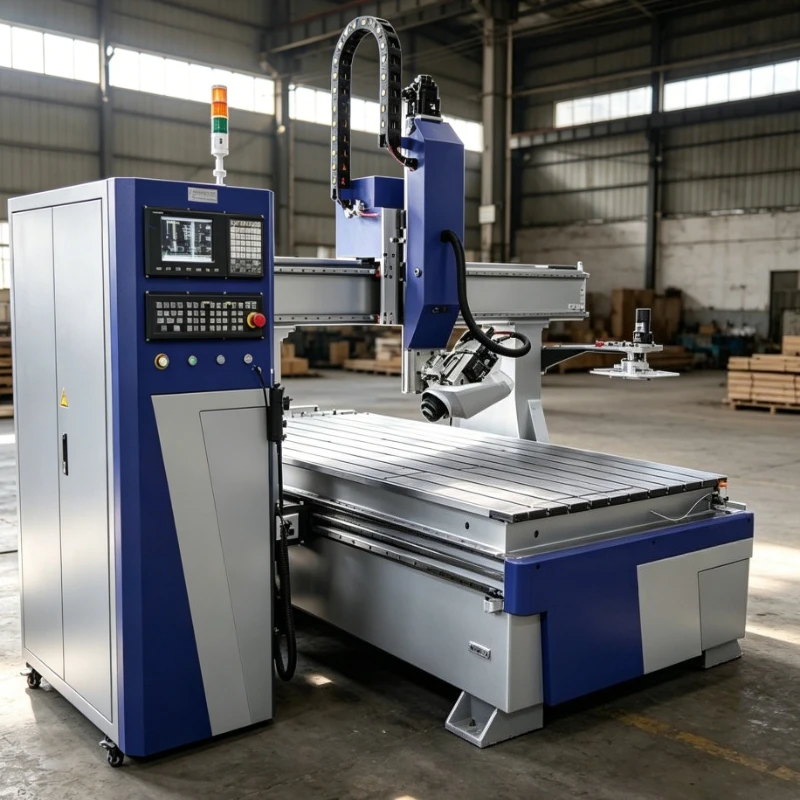 Customized CNC Wood Carving Machine Heavy Duty Router 4 Axis Engraver with 2.2KW Spindle for Wood Sign Making