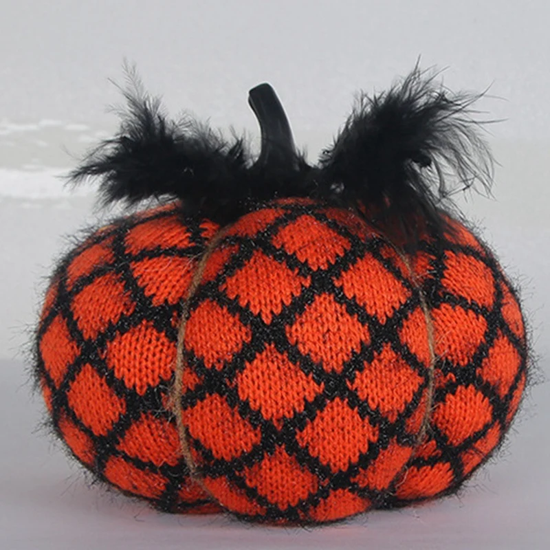 Halloween Pumpkin Pillow Decor 3D Pumpkin Throw Pillow Plush Pumpkins Decorations For Fall Bedroom Home