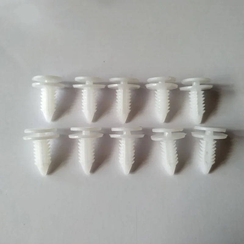 20pc Auto Fastener White Push Retainer Bumper Fender Cover Rivets Clips Car Door Trim Panel Clip 6503709 for Chrysler Dodge