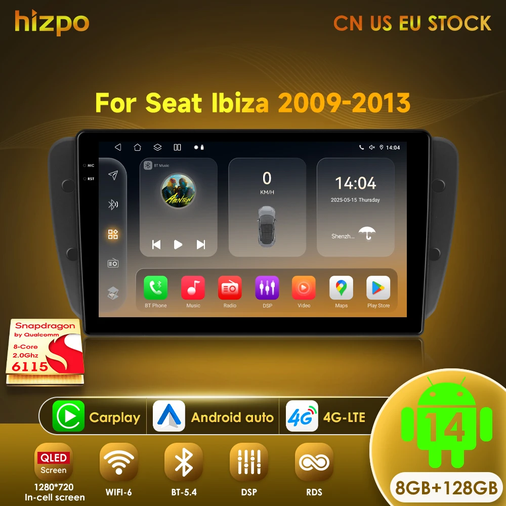 Hizpo 8 Core Car Mu… - image