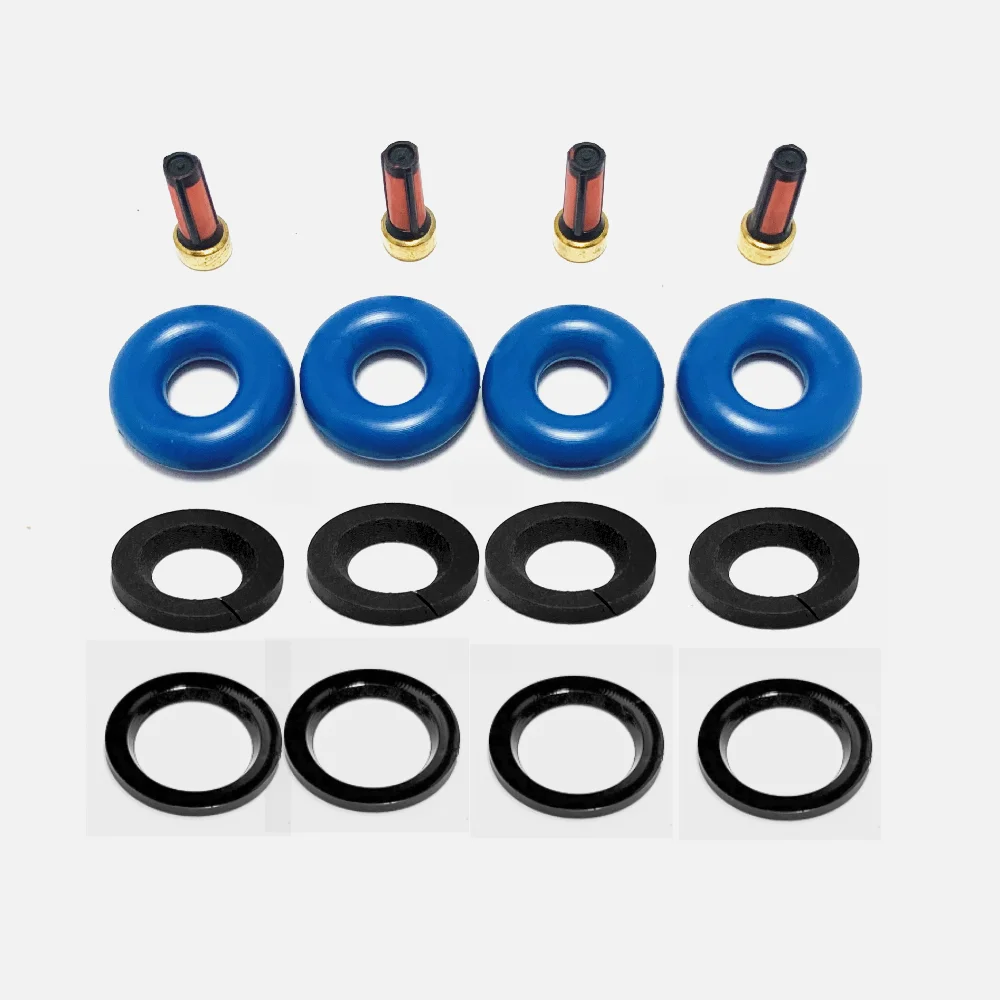 4Sets/16Pcs GDI Fuel Injector Repair Kits For Mazda 3 6 CX-7 2.3L L4 Turbo L3K9-13-250A E7T20171 (2007-2012) AY-RKG901
