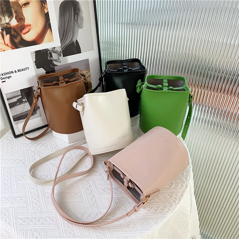 Fashion Casual Bucket Shoulder Bag Women High Quality Crossbody Bag Designer Versatile Small Handbags Trend Luxury Designer New