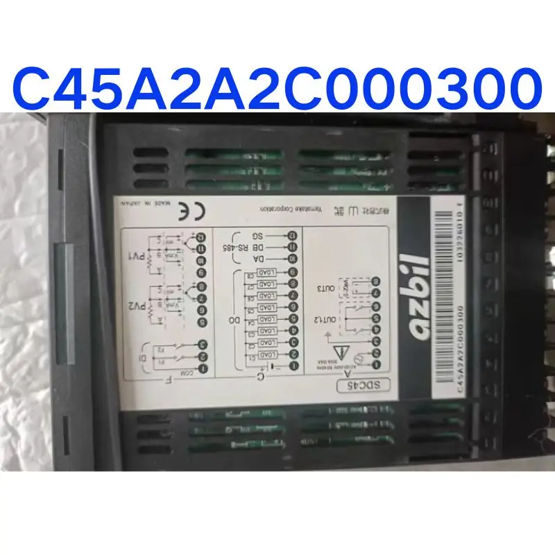 Used C45A2A2C000300 temperature controller tested OK function intact
